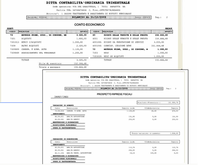 Schema bilancio xbrl